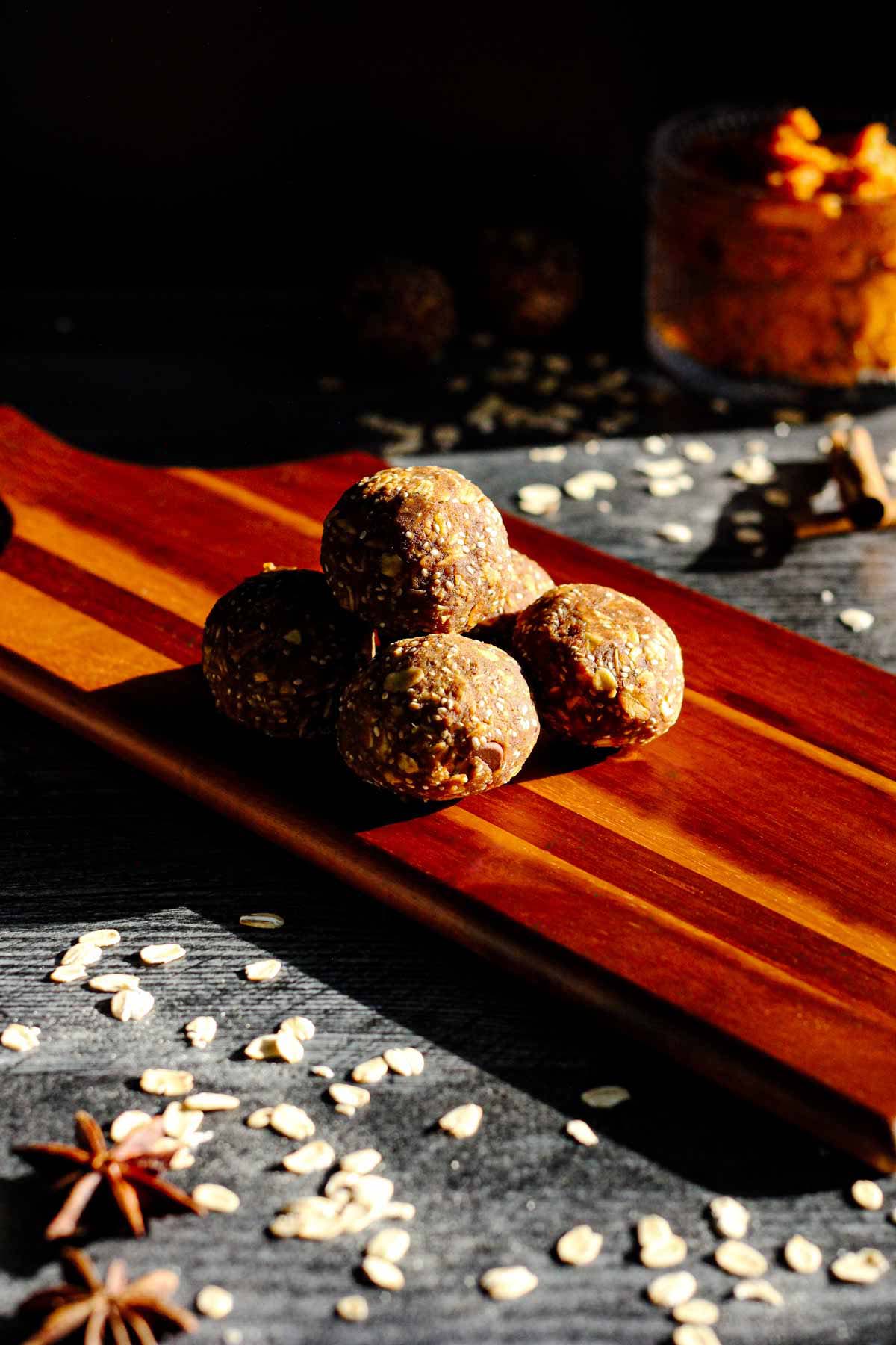 healthy pumpkin energy bites